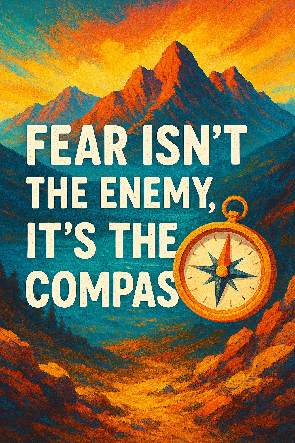 Fear isn't the enemy it's the compass