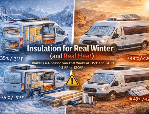 Insulation for Real Winter Van Use (and Real Summer)