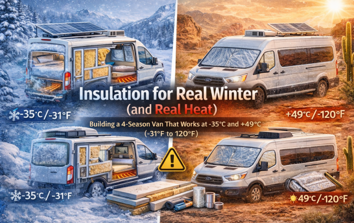 Insulating an Transit Van for Winter and Summer image