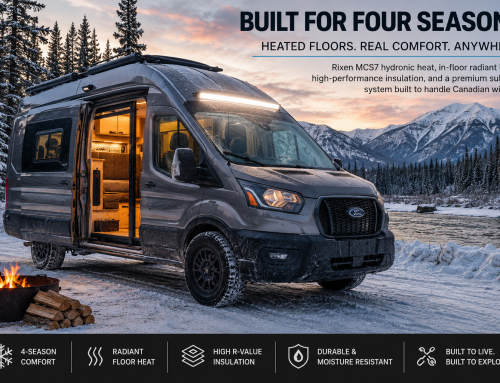 Building a Heated Subfloor for a 4-Season Transit Van